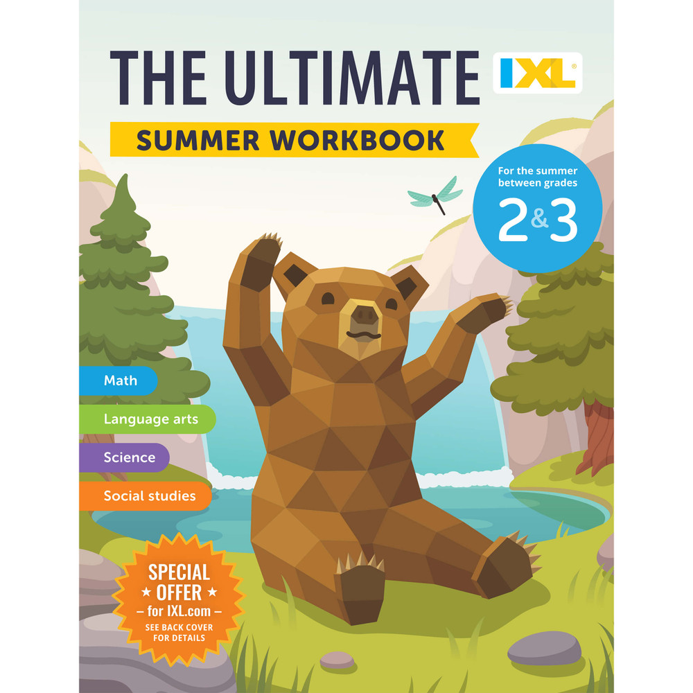 Grade 2-3 The IXL Ultimate Summer Workbook Paperback