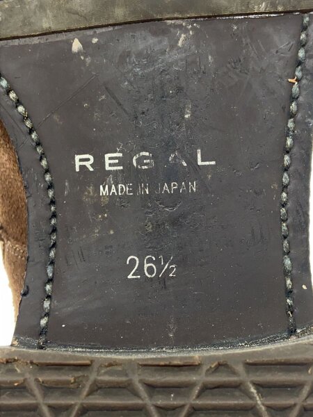 REGAL(リーガル) / サイドゴアブーツ/26.5cm/BRW/スウェード/Y824