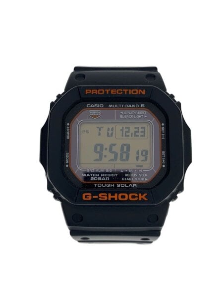 CASIO(カシオ) / ソーラー腕時計/デジタル/ラバー/BLK/GW-M5610R-1JF