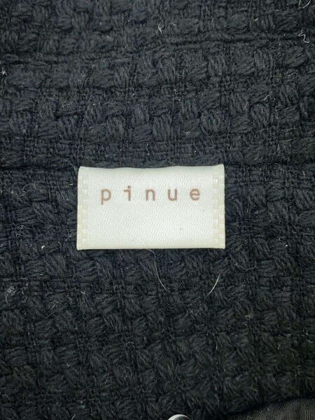 pinue(ピヌエ) / コート/ツイードウールブレンドコート/ウール