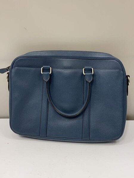 COACH(コーチ) / ブリーフケース/レザー/BLU/無地/F59057 | 中古品の