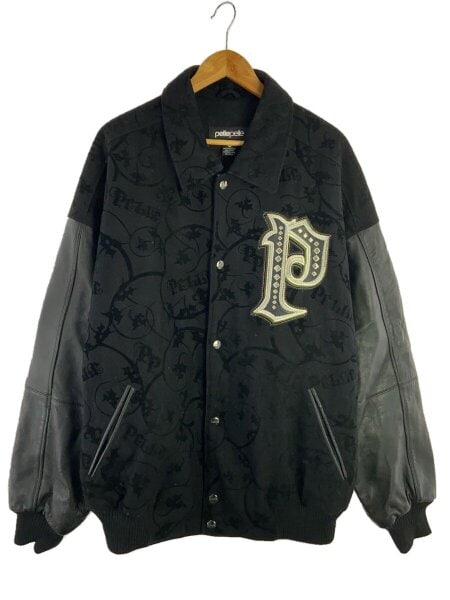 Pelle Pelle(ペレペレ) / スタジャン/XL/ウール/BLK// | 古着の販売