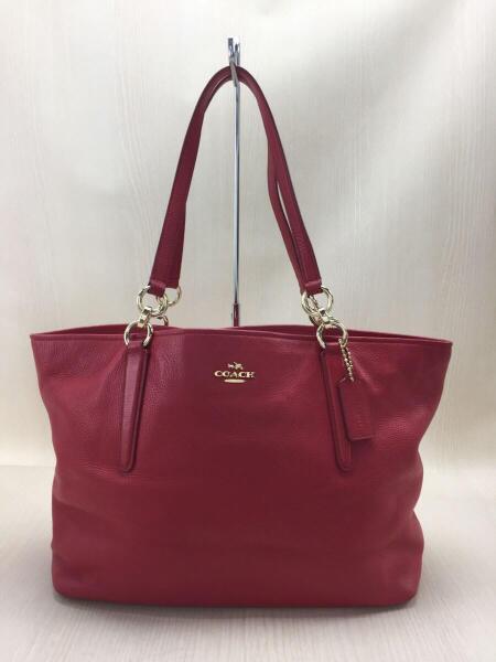 COACH(コーチ) / トートバッグ/33961/レザー/バッグ/赤/レディース