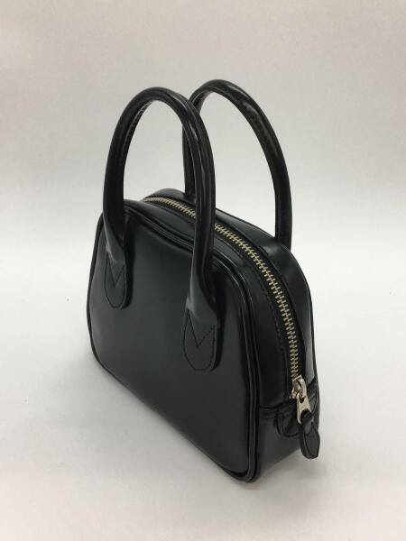 COMME des GARCONS(コムデギャルソン) / ハンドバッグ/台形/レザー/BLK