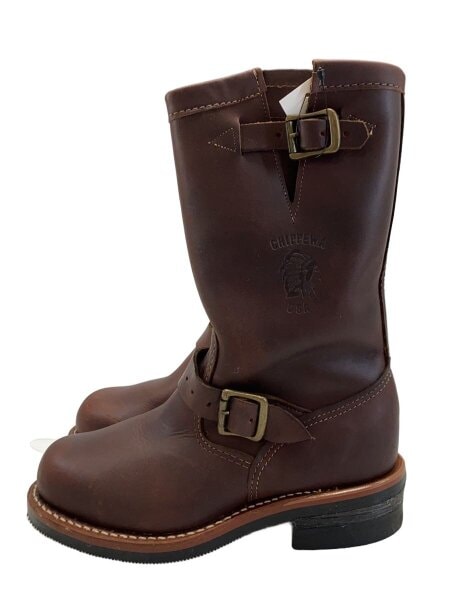 CHIPPEWA(チペワ) / エンジニアブーツ/US5.5E/バーガンディ/レザー