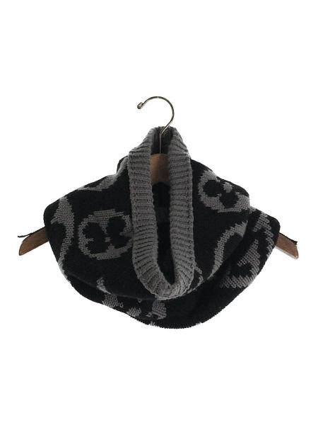 LOUIS VUITTON(ルイヴィトン) / マフラー/ネックウォーマー/ウール/BLK