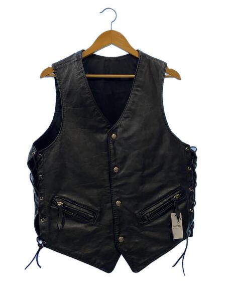LANGLITZ LEATHERS(ラングリッツレザー) / ベスト/--/牛革/BLK/白タグ