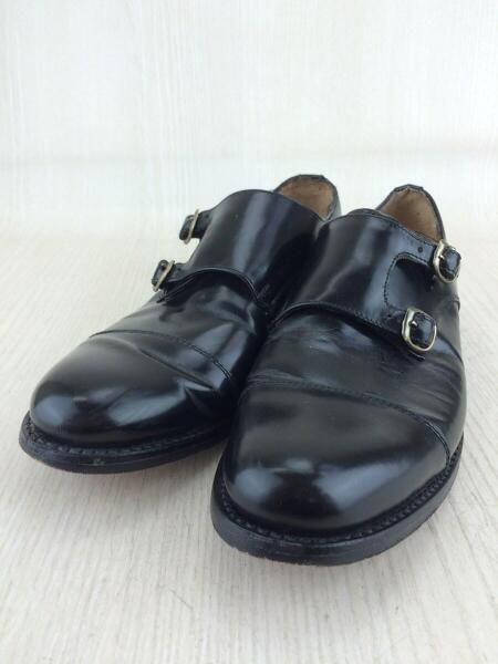 Caminando(カミナンド) / ダブルモンクストラップシューズ/US7/BLK