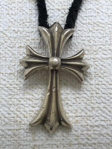 CHROME HEARTS(クロムハーツ) / CHクロス/ボロチップ/ネックレス/SV925