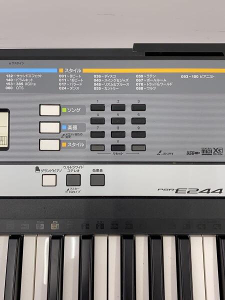 YAMAHA(ヤマハ) / PSR-E244 キーボード PSR-E244 | 中古品の販売・通販