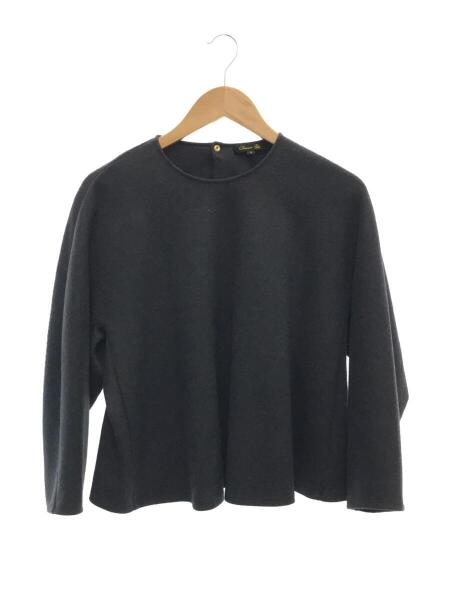 未使用 ドゥロワー 長袖ウールギャザーブラウス 6512-206-0245 Drawer