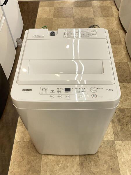 ★美品 中古★YAMADA 4.5㎏ 洗濯機【YWM-T45H1】G0PU 中古高年式 洗濯機 4.5kg ヤマダ電機 YWM-T45H1 2022年製造 一人暮らし