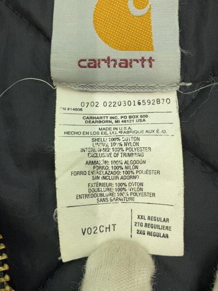 Carhartt(カーハート) / USA製/革タグ/ベスト/XXL/コットン/ブラウン