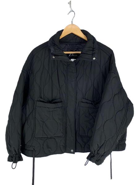 ZARA アブストラクトプリント キルティングジャケット L 即完売