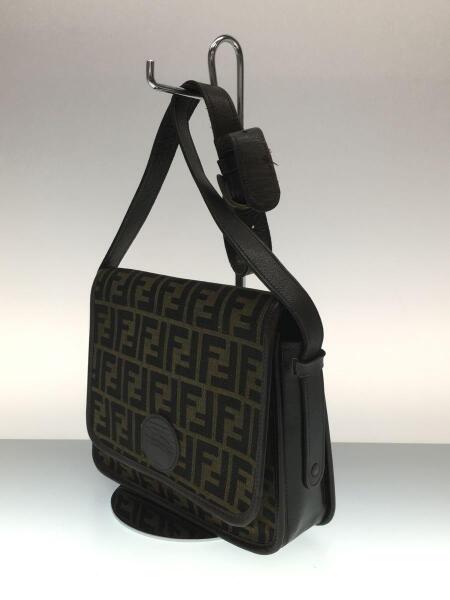 FENDI(フェンディ) / ショルダーバッグ/キャンバス/BRW/総柄/ズッカ柄