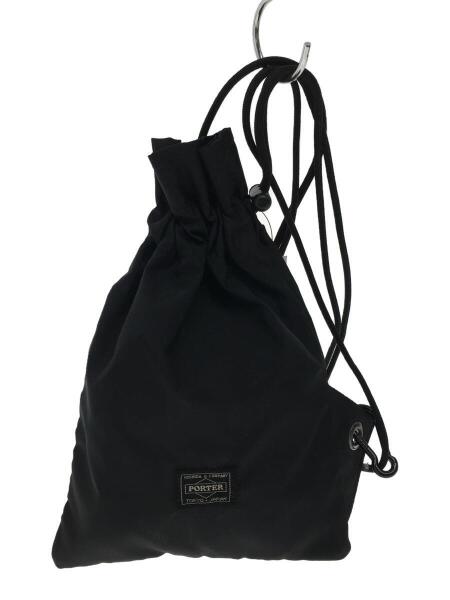PORTER(ポーター) / 巾着バッグ/ショルダーバッグ/ナイロン/BLK | 中古