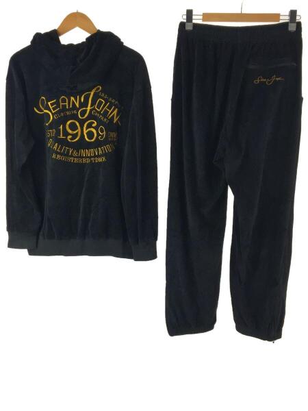 SEAN JOHN(ショーンジョン) / セットアップ/XL/コットン/BLK | 古着の