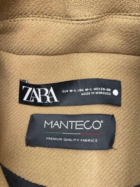 ZARA(ザラ) / オーバーサイズショートコート/M-L/レーヨン/CML/MANTECO