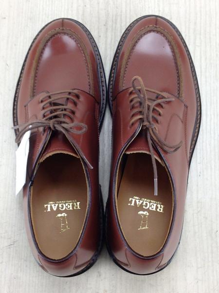 REGAL(リーガル) / ドレスシューズ/25cm/茶色/レザー/JU15/Uチップ