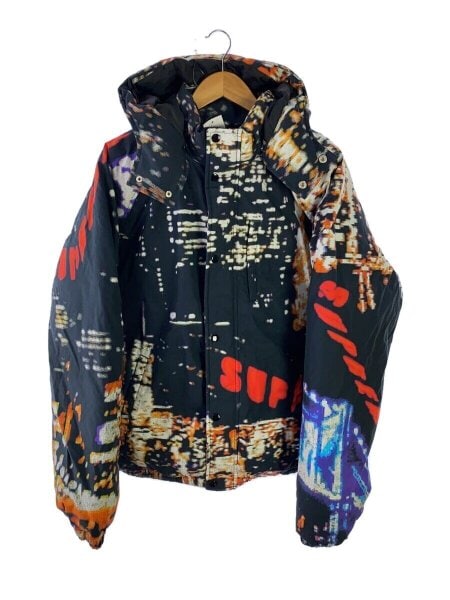 Supreme(シュプリーム) / ダウンジャケット/XL/コットン/BLK/総柄