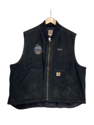 Carhartt(カーハート) / ベスト/L/コットン/ブラック/黒/無地/ダック