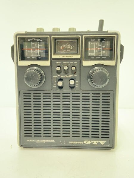 TOSHIBA(トウシバ) / BCLラジオ/RP-770F/SOUND 750 GTV/スイッチノブ