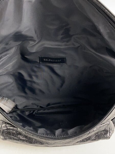 BALENCIAGA(バレンシアガ) / ウエストバッグ/羊革/ブラック/アーミー