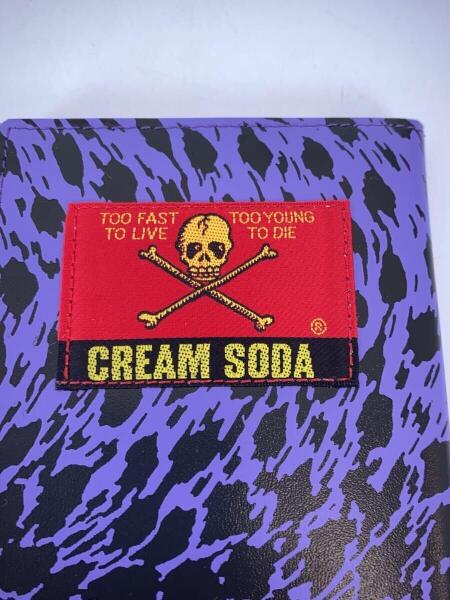 CREAM SODA(クリームソーダ) / ヒョウ柄/長財布/パープル/総柄/メンズ