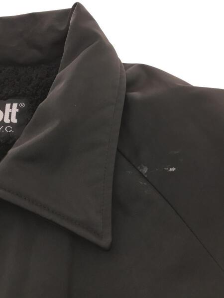 Schott(ショット) / コーチジャケット/裏ボア/L/ナイロン/BLK/3182017