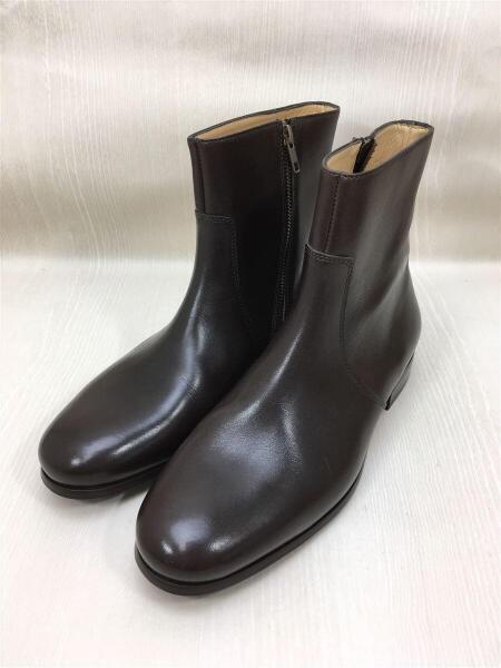 中古】APC アーペーセー サイドジップ ブーツ 黒 41 27cm A.P.C.