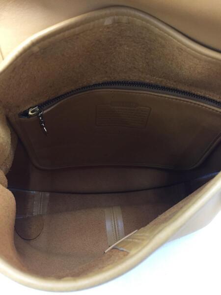 COACH(コーチ) / ショルダーバッグ/レザー/イエロー/無地/オールド