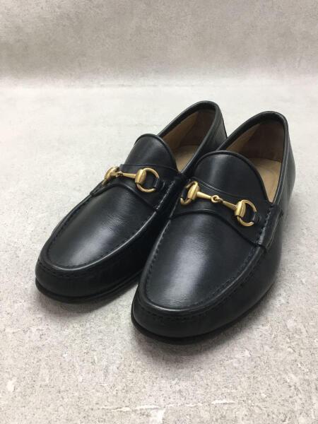 GUCCI(グッチ) / ホースビットローファー/ローファー/42/BLK/110 0009