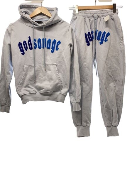 god savage(ゴッドサヴェージ) / セットアップ/M/コットン/BLU | 古着