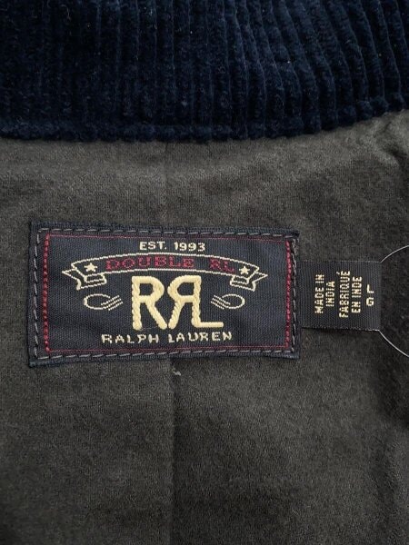 RRL(ダブルアールエル) / 22aw/アップリケドコーデュロイレザー