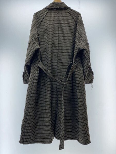 KOOI(コーイ) / 22AW/ダッフルコート/1/ポリエステル/BRW/千鳥格子