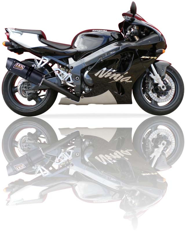 IXIL XTREME CARBON EXHAUST COV KAWASAKI ZX-7 R NINJA (ZX750P) 1996