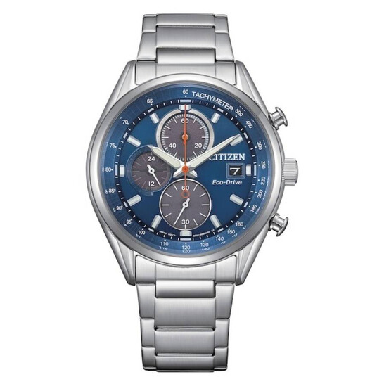 Citizen Chronograph Blue Dial Men's Watch CA0459-79L 013205167737