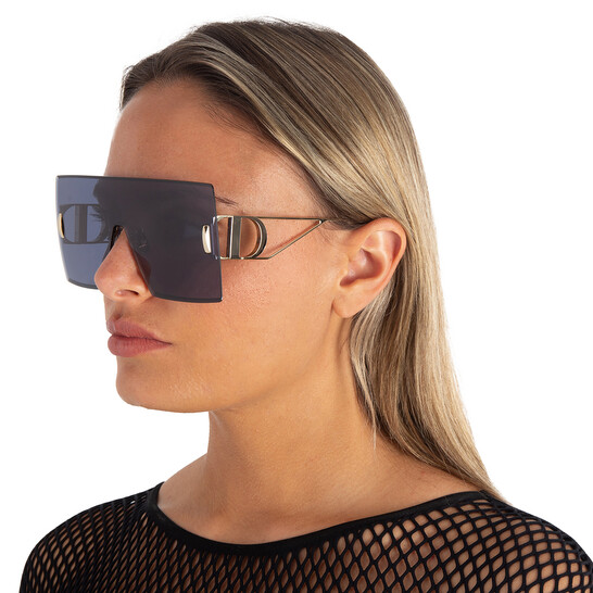 Dior 30MONTAIGNE M1U Blue Shield Ladies Sunglasses CD40102U 10V 00