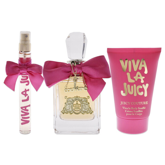 Juicy Couture Ladies Viva La Juicy 3pcs EDP Gift Set Fragrances