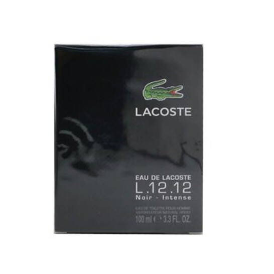 Lacoste L.12.12 Noir Intense / Lacoste EDT Spray 3.3 oz (100 ml