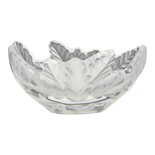 Lalique Crystal Compiegne Jardiniere Bowl 1122100 0090592112212