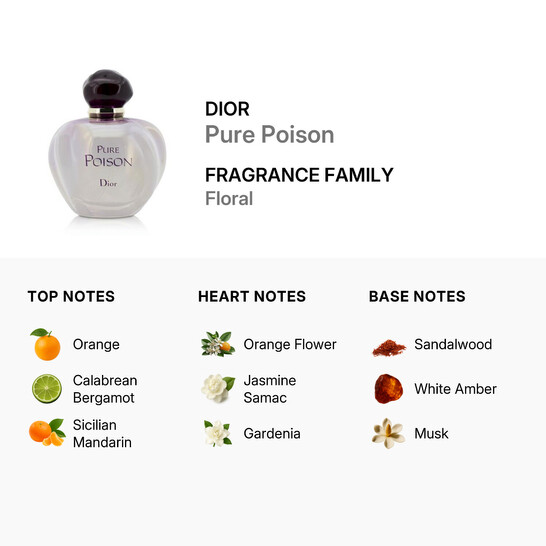 Dior Pure Poison by Christian Dior EDP Spray 3.4 oz (w