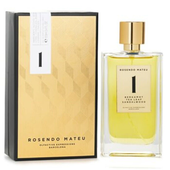 Rosendo Mateu Unisex 1 Bergamot Tea Leaf Sandalwood EDP Spray