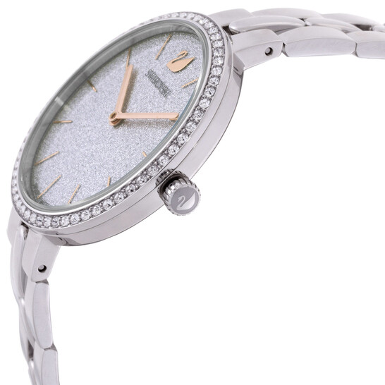 Swarovski Cosmopolitan Quartz Crystal Silver Dial Ladies Watch
