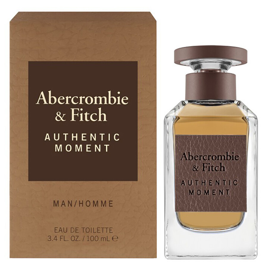 Abercrombie And Fitch Men's Authentic Moment EDT 3.4 oz Fragrances