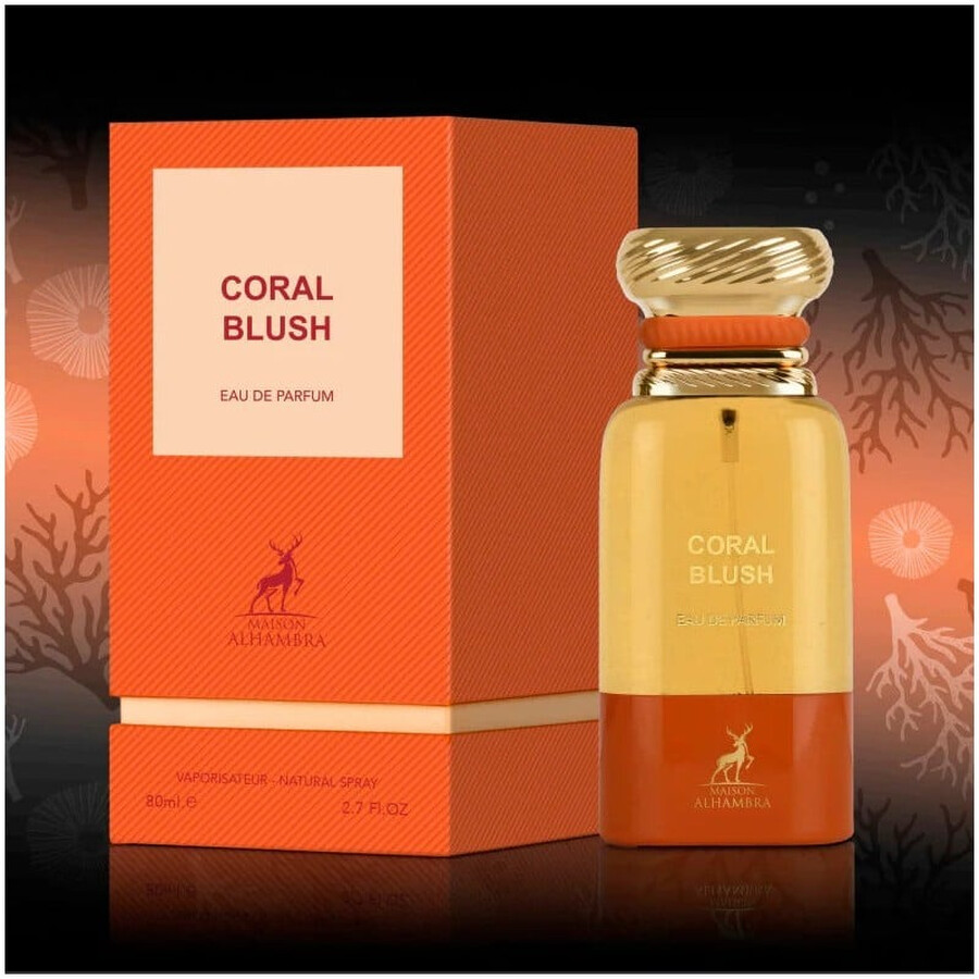 Maison Alhambra Ladies Coral Blush EDP Spray 2.7 oz Fragrances