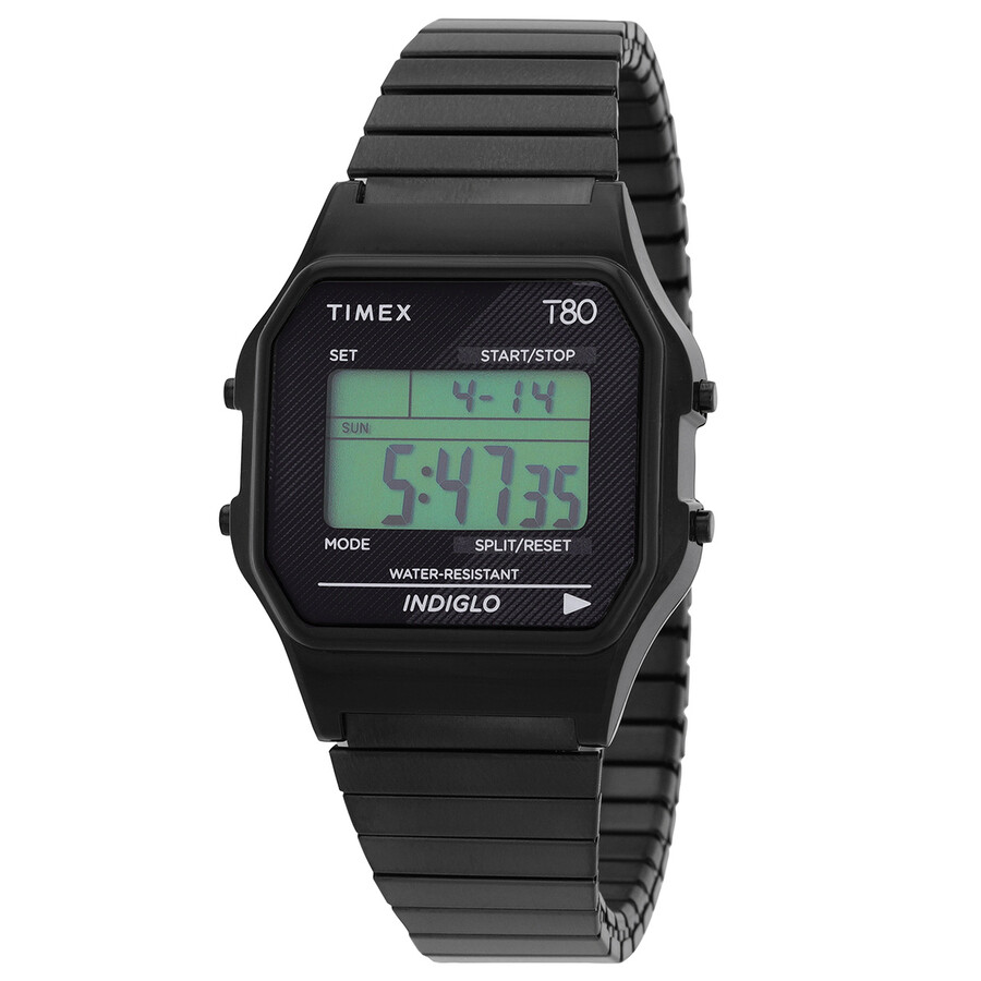 Timex 80 Alarm Quartz Digital Expansion Band Unisex Watch