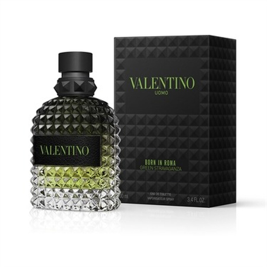 Valentino Garavani Men's Born in Roma Green Stravaganza EDT Spray