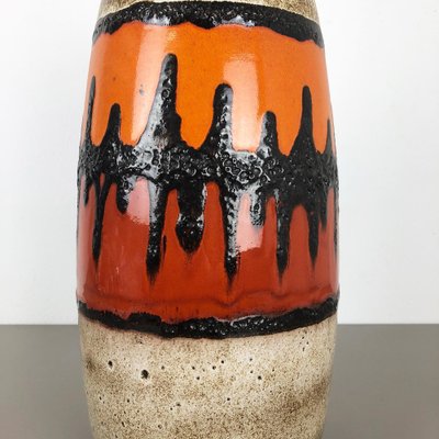 Extra Large German Fat Lava 284-47 Floor Vase by Scheurich, 1970s