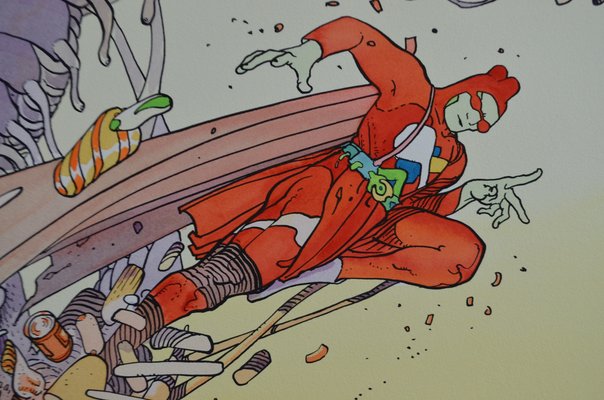 Moebius, Starwatcher, The Other World, Stencil for sale at Pamono